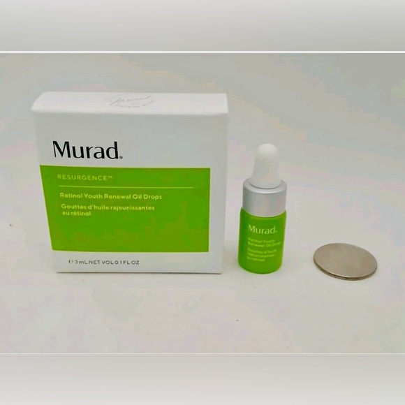 Murad Resurgence Retinol Youth Renewal Oil Drops Travel Size 3 ml - Picture 14 of 14